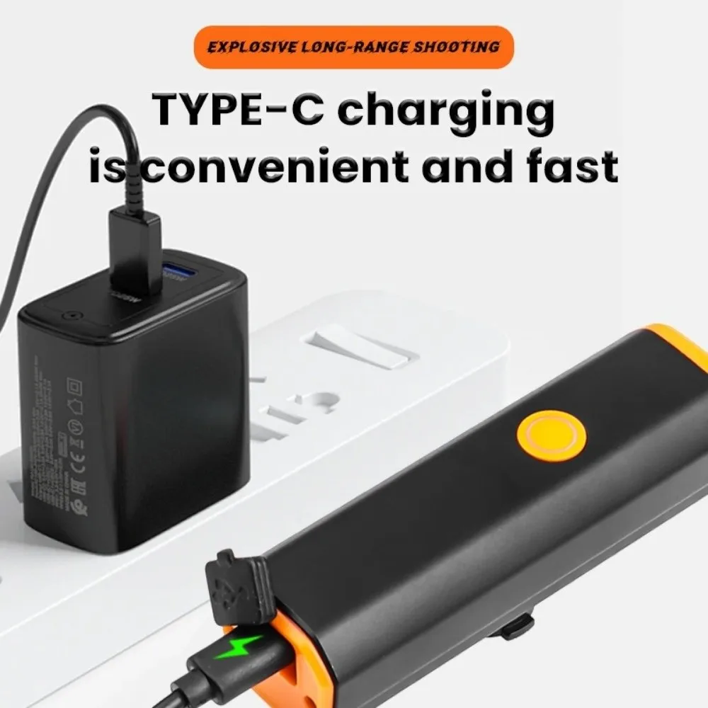 

Aluminum Alloy Mountain Bike Light Ultra Bright Waterproof Bike Front Light U-Shaped Beam Cycling Lamp Mountain Biking