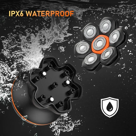 MAXGROOM 7D Электробритва для головы с гибкой системой бритья — фото модели