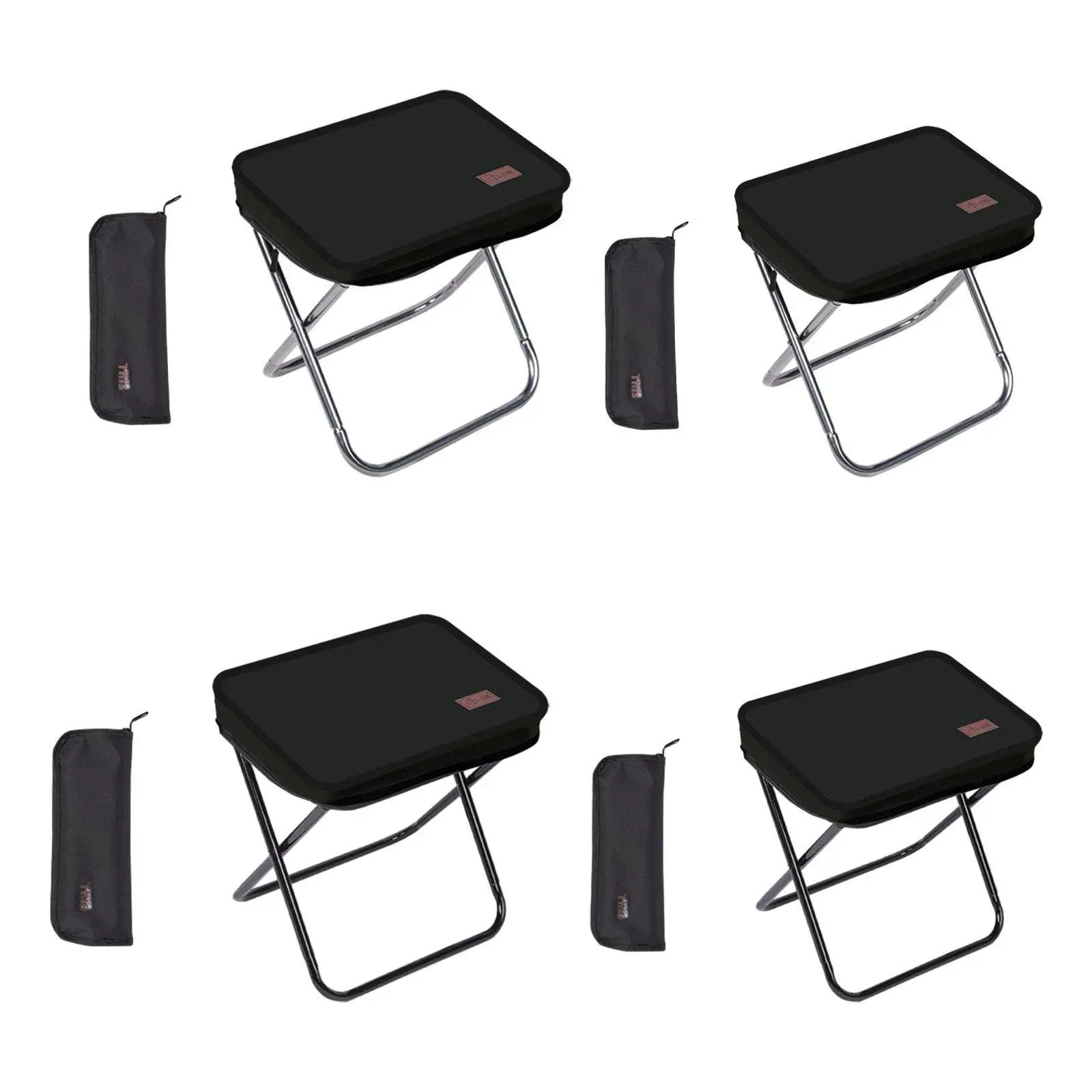 Folding Camping Stool Footstool Picnic Chair for Beach Garden Sketching