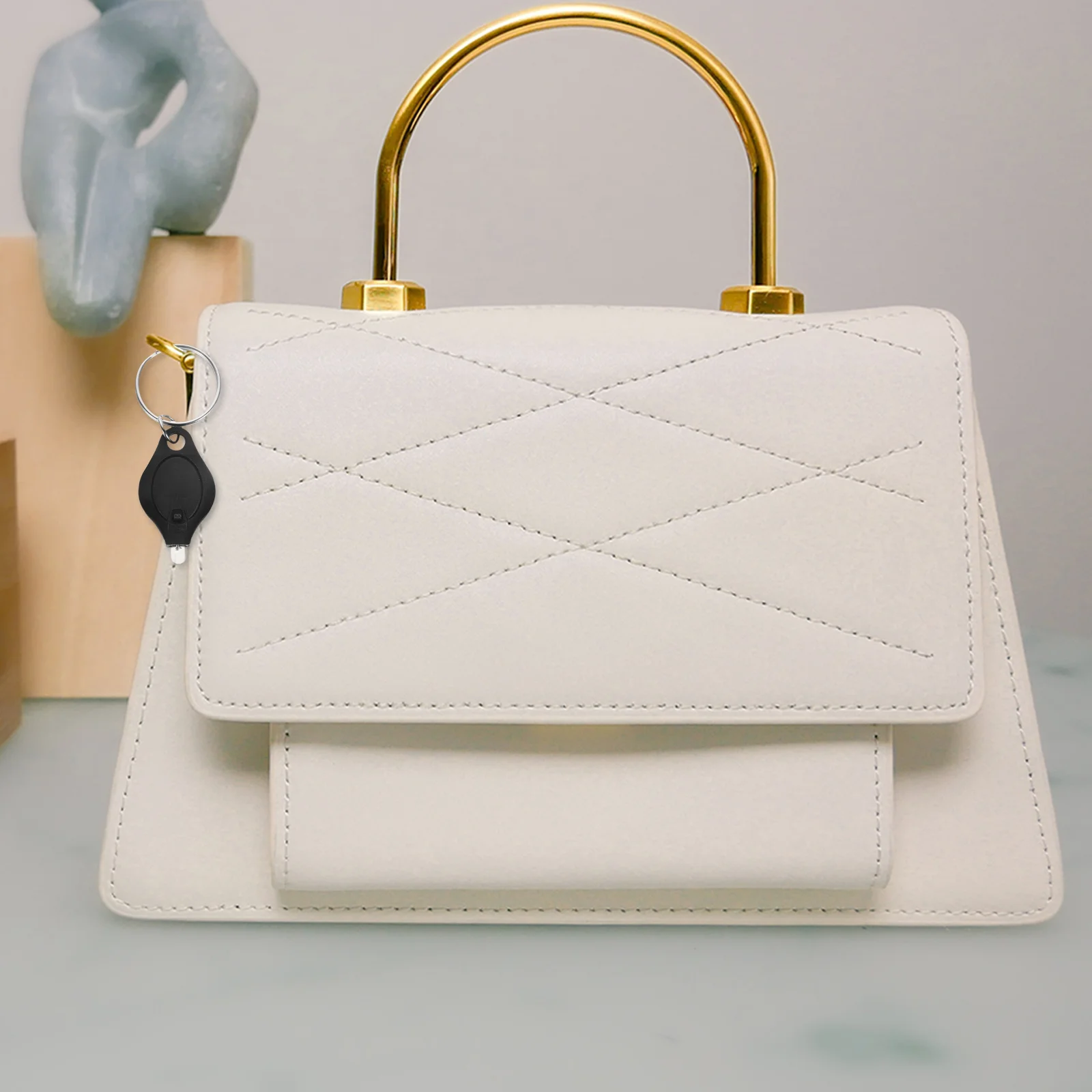 5 PCS LED Light Keychain Mini Flashlight Ultra Bright Key Ring Light Torch Mini Flashlight Keychain LED Keychain