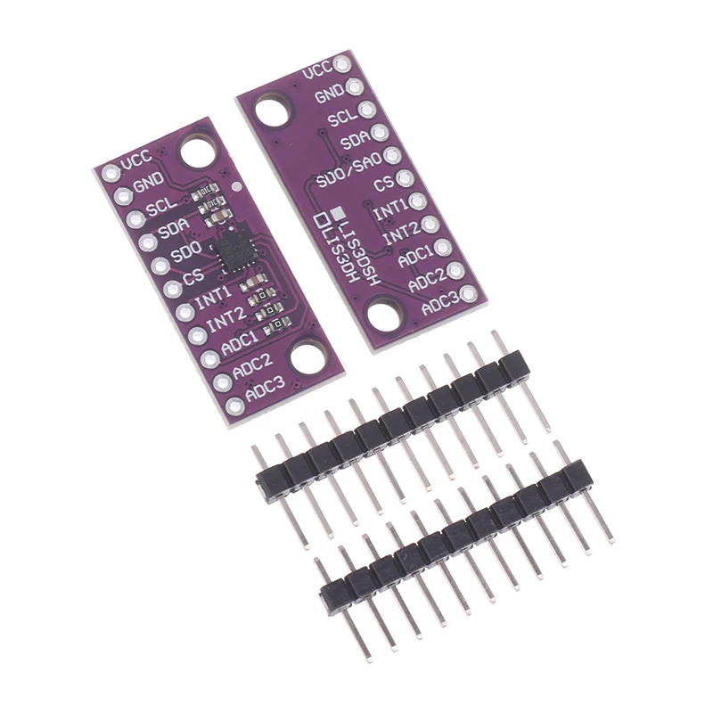 Módulo acelerómetro triaxial de alta resolución LIS3DSH, 1/3/5 uds., para Arduino