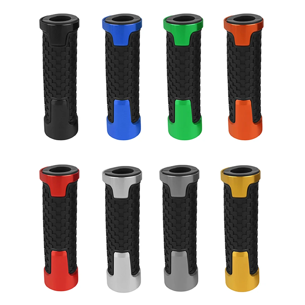 For SUZUKI SV650 SV650S SV 650 SV 650S All Years 7/8'' 22mm Universal Rubber Handlebar Grip Hand Bar Grips