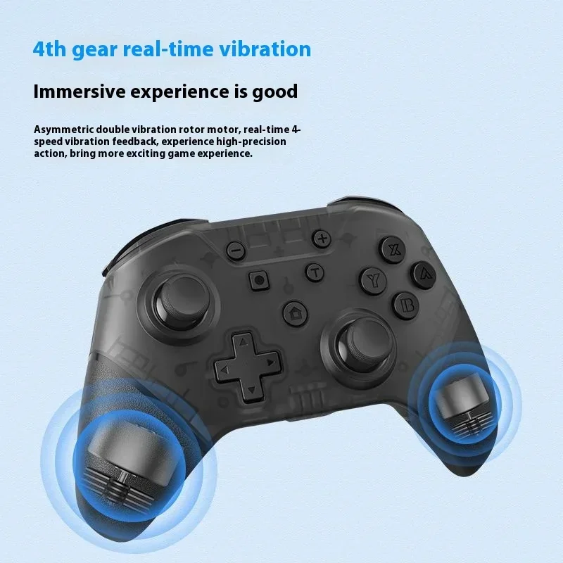 Jemdo Zhulong Pro Wireless Gamepad Joystick Tri-mode Gaming Black Myth Wukong Controller For Xbox Switch PC