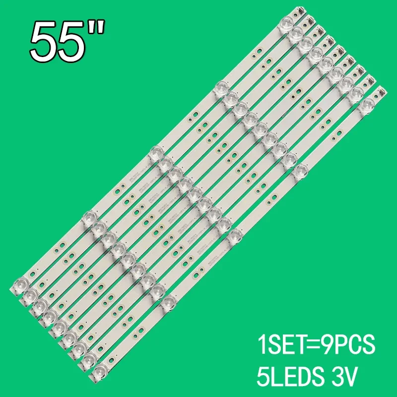 LED backlight strip For  JL.D55051330-105FS-M_V01 55T9300  W5055SG  JZ65W