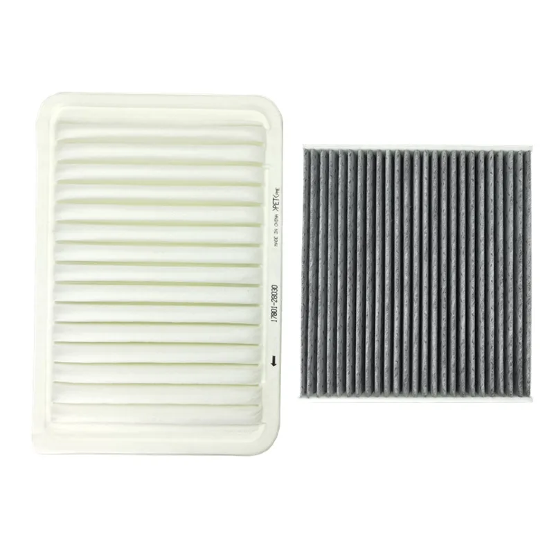 Engine Air Filter 17801-28030 + AC Cabin Filter 87139-0N010 for TOYOTA CAMRY Saloon 2006-2018 VENZA 2.7L LEXUS ES250