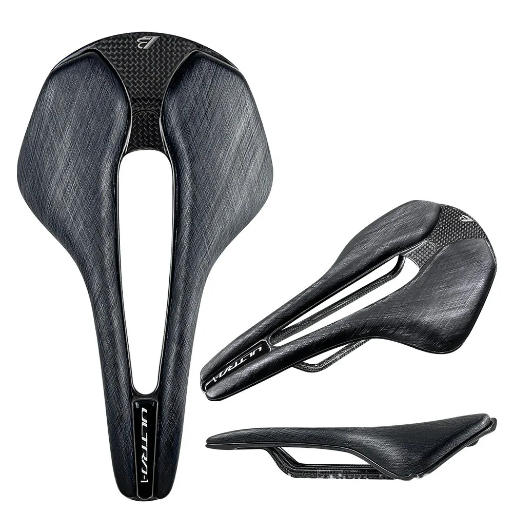 

Bicycle carbon fiber seat Ultralight saddle 7x9mm seat arch Road bike hollow carbon saddle
