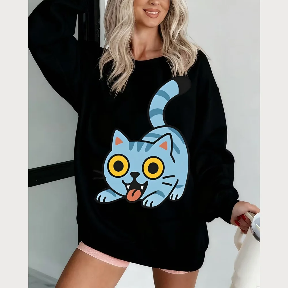 Felpa da donna per caccia alle streghe, maglione alla moda anime da uomo e da donna, regalo di abito dolce autunnale