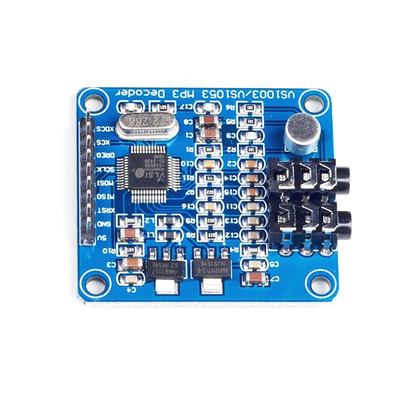 

Superb 2Pcs VS1003B VS1053 MP3 Module Development Board Onboard Recording Function Development Board