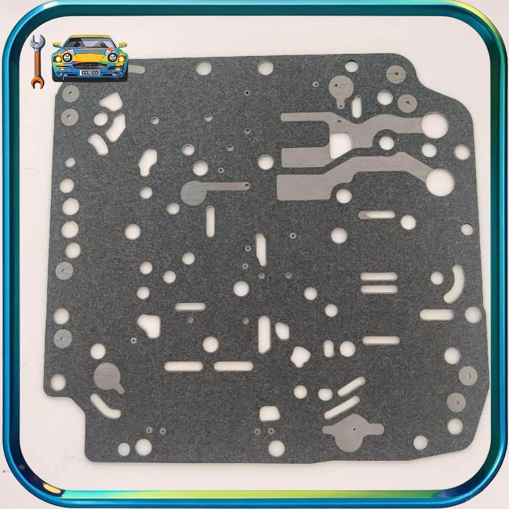 DQ250 02E DSG 6-Speed Transmission Valve Body Separating Plate Mechatronic Steel Gasket For Volkswagen Audi Replacement Parts