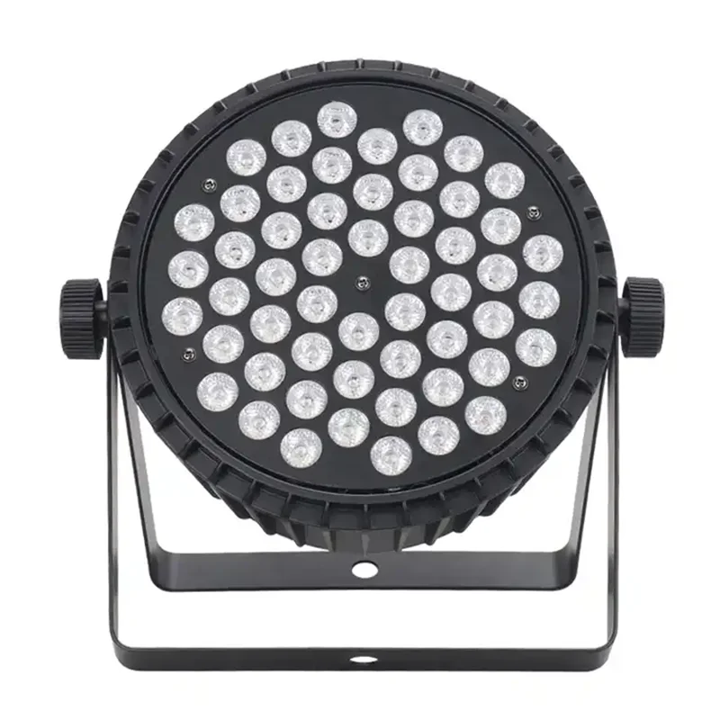 54x3W RGBW Full Color LED flat par light Disco Party Club Bar Concert DMX512 LED wash effect light Stage light event show
