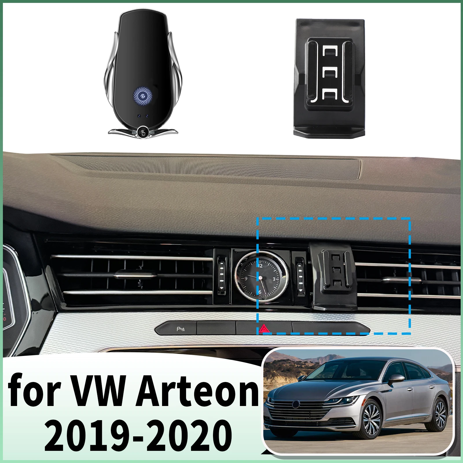 

fit for VW Arteon 2019 2020 Specific Dashboard Navigation Phone Holder Mount Design Car​​ accessoires