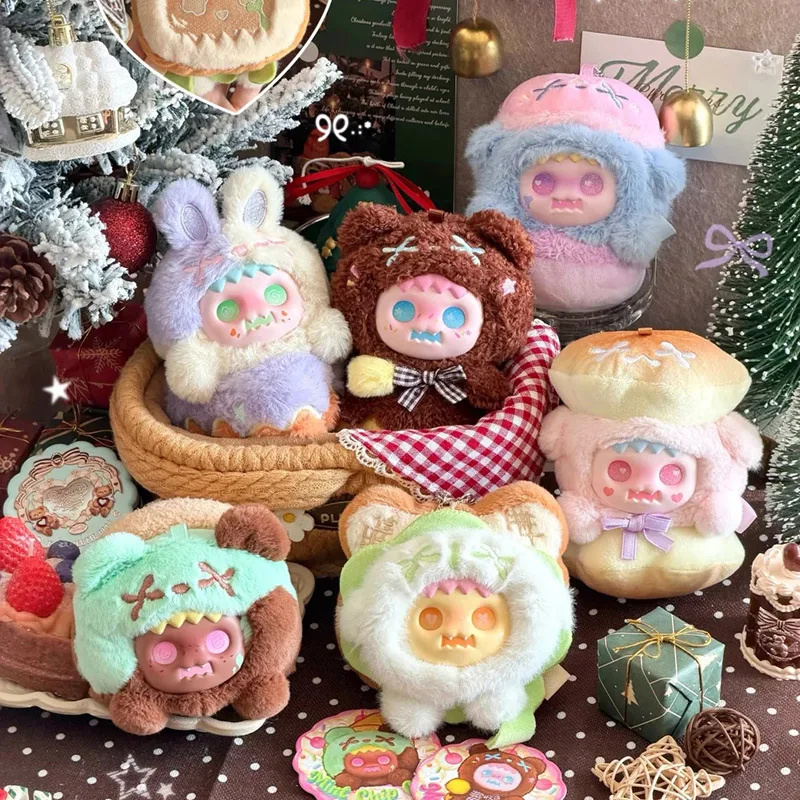 Buscando unicornio ShinWoo bebé fantasma oso mantequilla dulce serie vinilo cara caja ciega Kawaii Anime figura de acción decoración de escritorio juguete