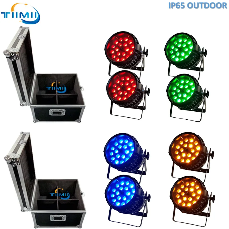 

2×Case 8×Zoom Par Light Waterproof Led Rgbw 18x10w 4in1Rgbw 18x12w 5in1 Rgbwa 18x15w 6in1 Rgbwauv Disco Aluminum IP65 Outdoor