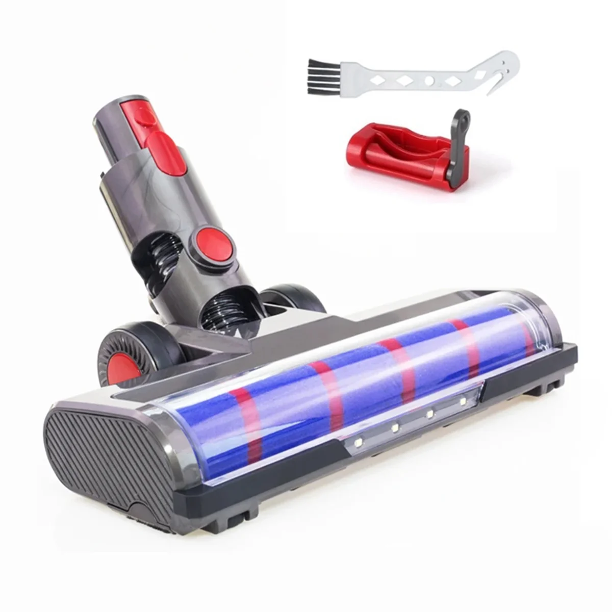 Direct Drive Cleaning Head for Dyson V7 V8 V10 V11 V15 Vacuum Cleaner for Short Pile Carpets & Hard Floors