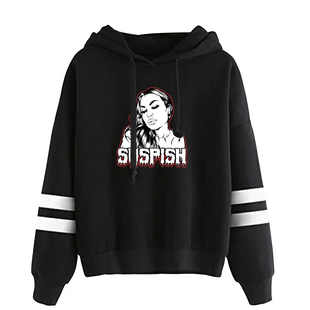 

Bailey Sarian Suspish Oversized Hoodie Women Men Harajuku Sweatshirt Streetwear Hip Hop Pullover Hooded Jacket Casual Tracksuit