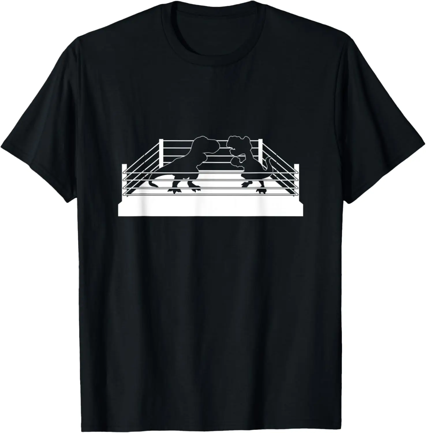 Boxeo de dinosaurios divertidos | Boxer MMA | Camiseta de combate T-Rex