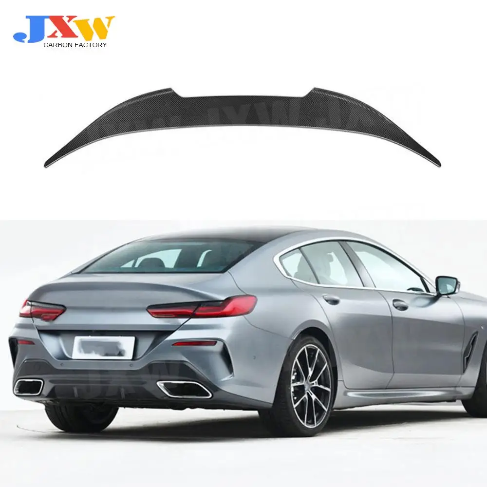 

Dry Carbon Fiber Car Rear Spoiler Wing Trunk Lip For BMW 8 Series G16 F93 M8 Sedan 4 Door 2020 UP Rear Boot Wing