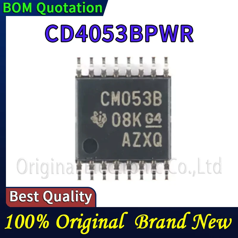 10pcs/lot CD4053BPWR  Original  In stock High quality