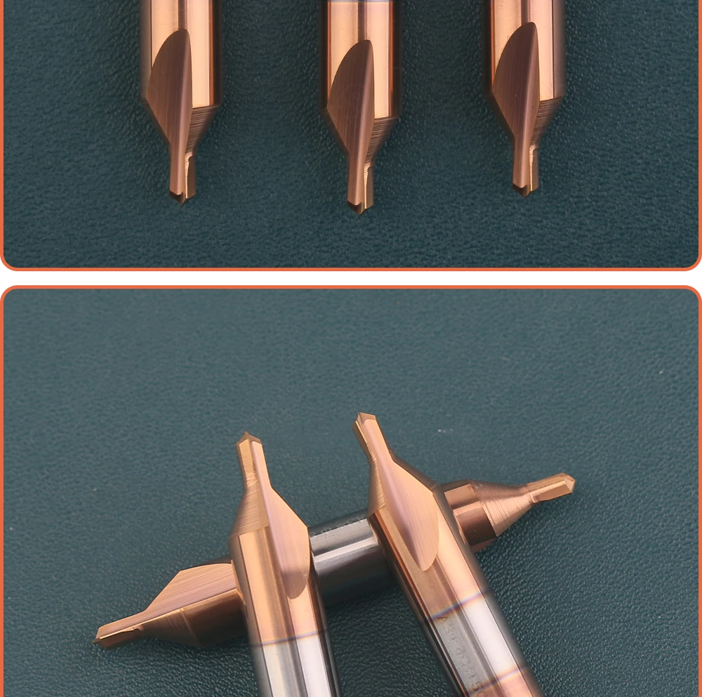 HRC60 Wolframstahl-Zentrierbohrer 60 Grad Hartmetall-Punktbohrer Typ A 0,5 1 2,0 3 4 5 6 8 Doppelkopf-Metallbohrer CNC-Werkzeuge – Detail 8