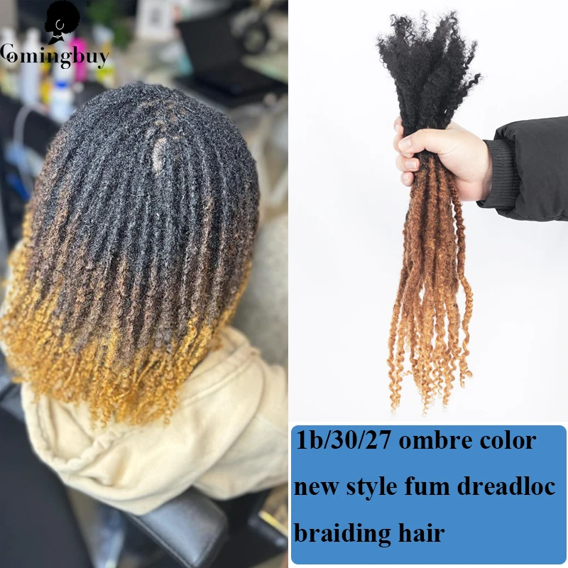 1b/30/27 Hombre színben fum dreadloc braiding haja valós Emberek haja loc kiterjesztések haja vel Göndörít partten számára Sztrájktörő comingbuy