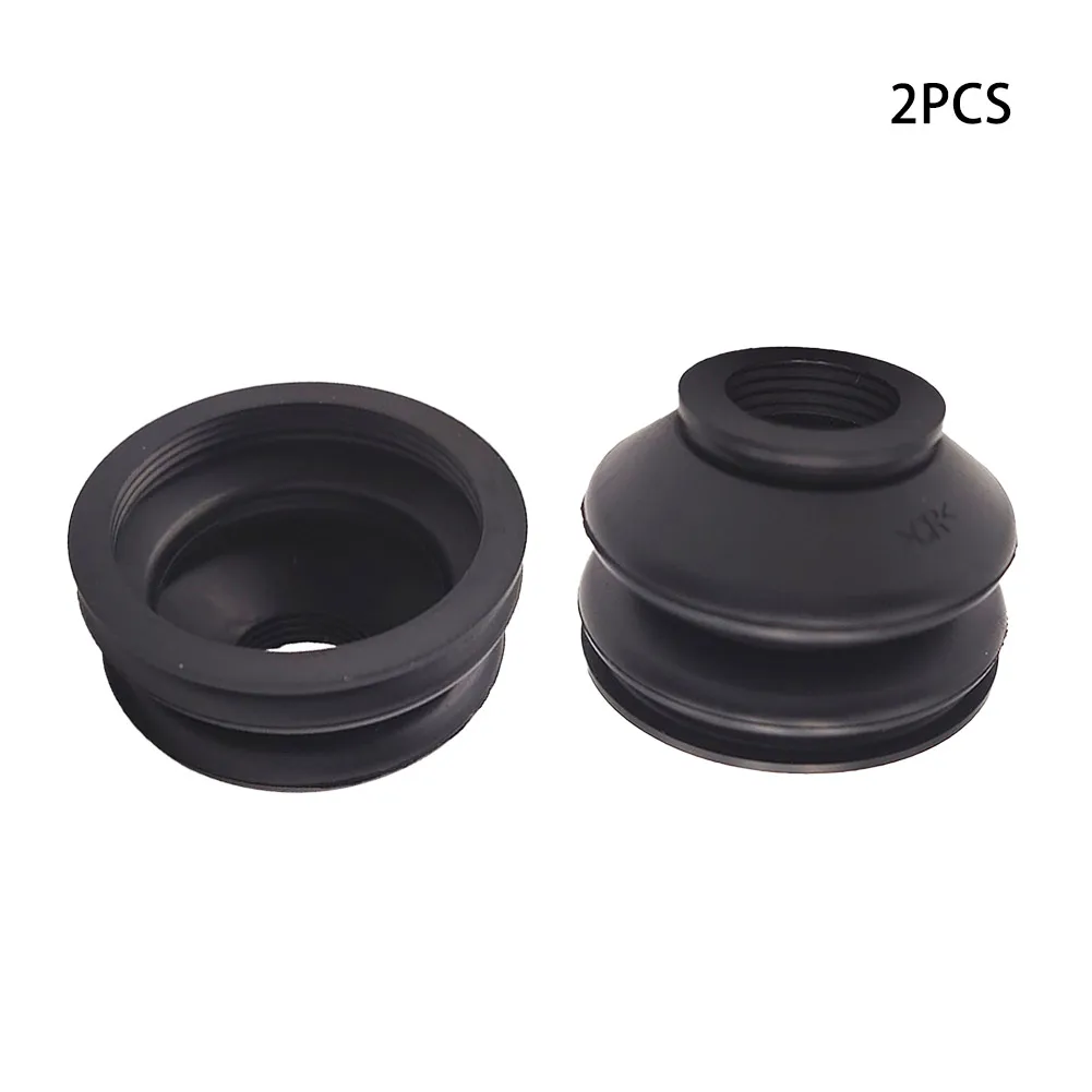 2 Piece Rubber Dust Boot Replacement for Track Rod End and Ball Joint with Tongue and Groove Locking to Suspension Parts