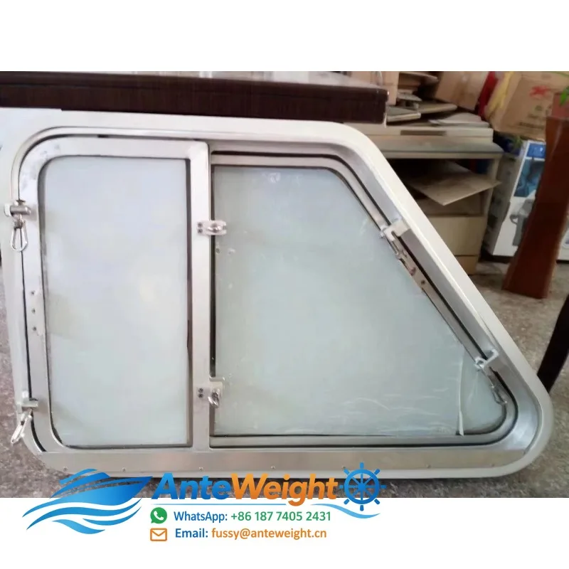 Aluminum Steel Sliding Shipping Boat Marine Window for Boat