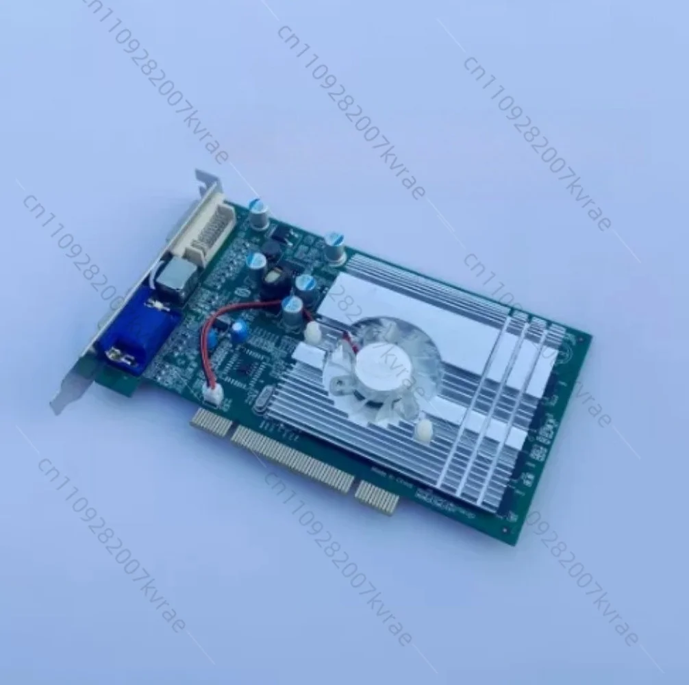 Old PCI Graphics Card 128MB Independent Video Card for 5200 DVI + VGA Interface