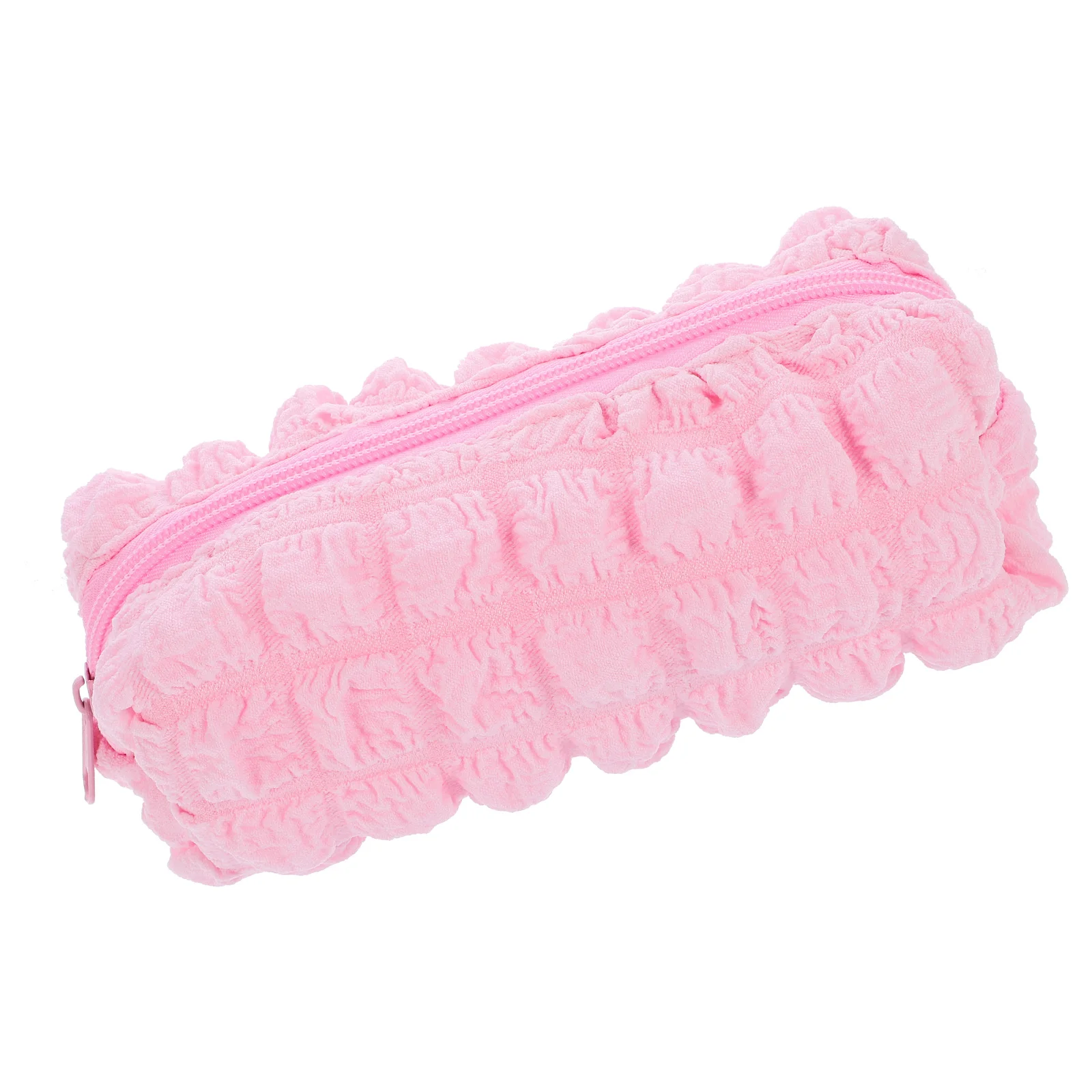

Puff Makeup Pencil Case Small Pouch For Purse Portable Travel Toiletry Bag Zipper Makeup Organizer Stylish Women