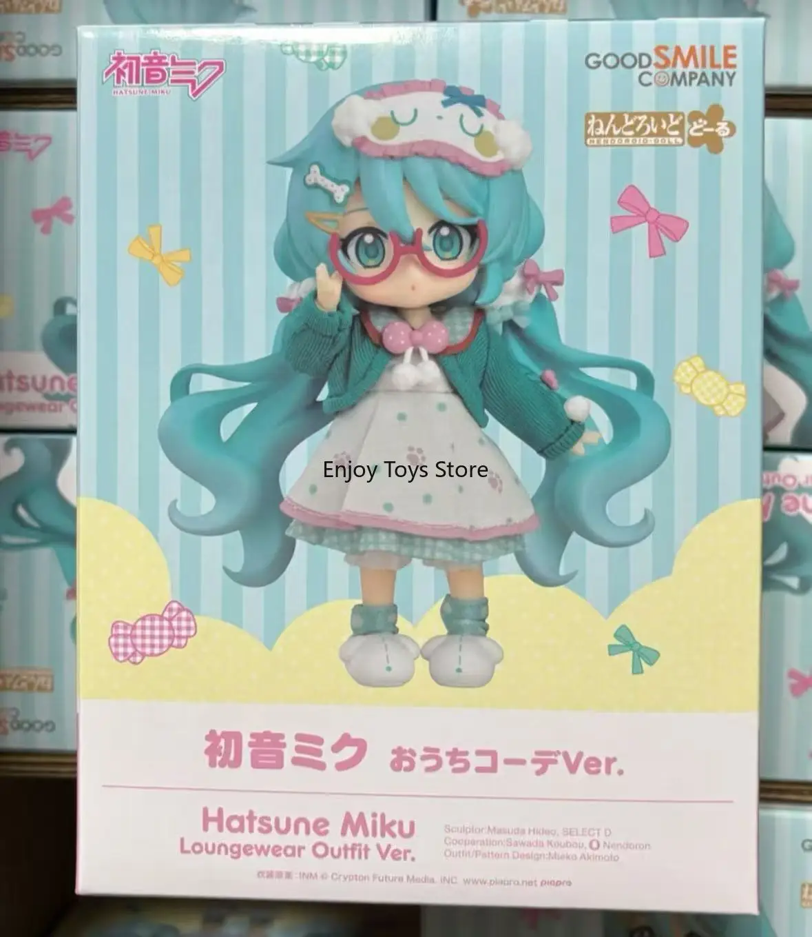 In Stock GSC Clay Doll Hatsune Miku Home Decoration Q Version Figure Brand New Spot