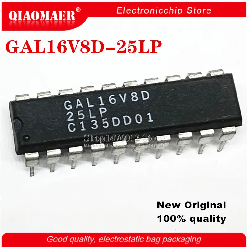 10PCS/LOT GAL16V8D-15LP GAL16V8 GAL16V8D-25LP DIP-20 GAL16V8D GAL16V8 16V8D