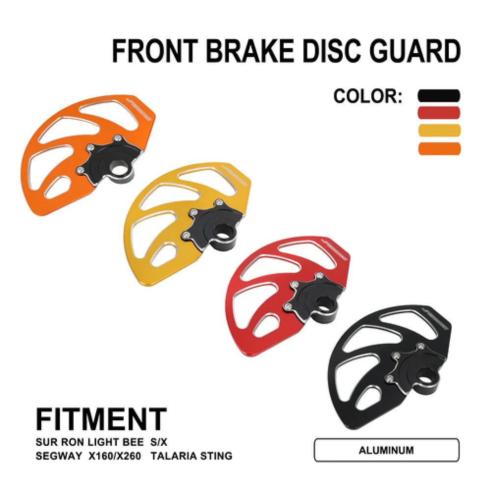 

Motocross parts Front Brake Disc Guard Protector CNC accessorie For Surron S/X Segway X160 X260 Talaria Sting Dirt electric Bike