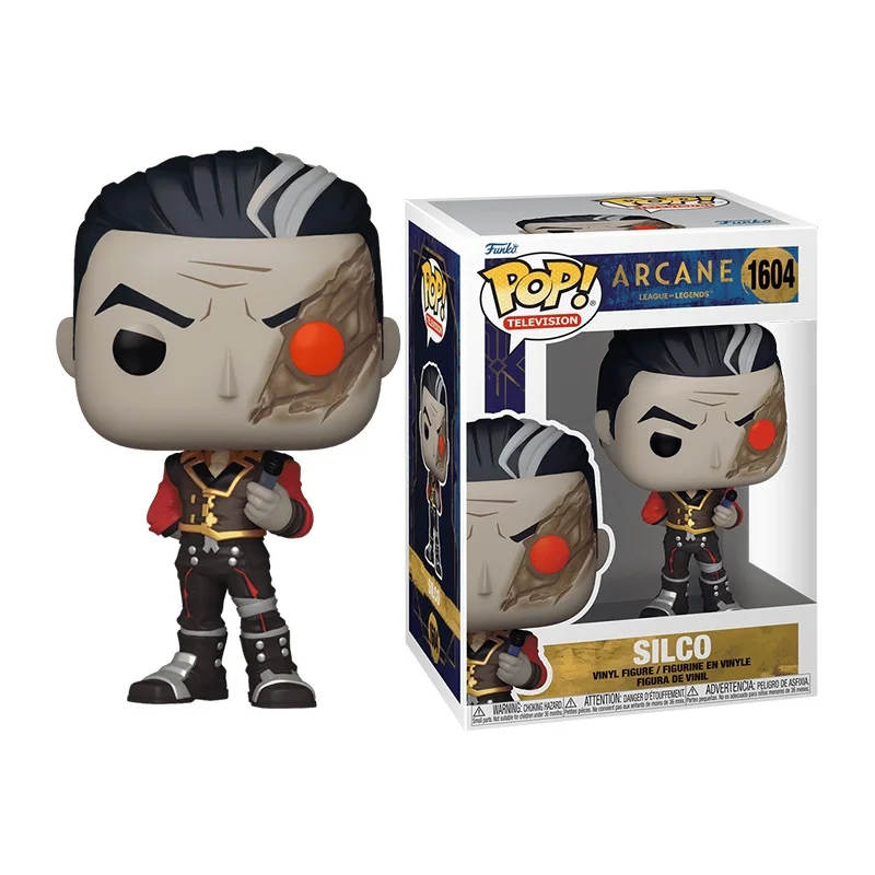

Lol Silco Riven Vinyl Figures Doll Funko Pop Sculpture Dolls Decor Figure Ornament Toys Limited Edition Collect Souvenirs Gift