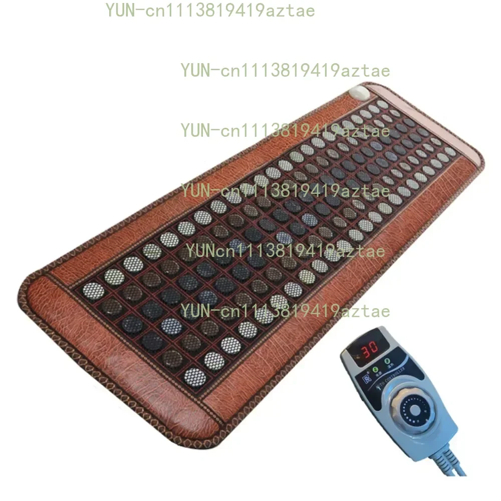 110/220V Tourmaline Photon Heating Pad Massage Mattress Natural Tourmaline Thermal Pad Heating Jade Sofa Bed Mat