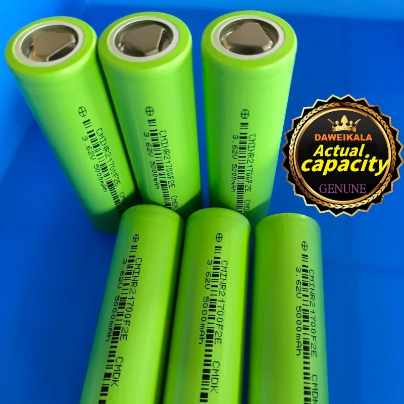 Image 5: Batterie rechargeable 21700 3.7V 5000mAh, batterie au lithium ternaire haute puissance à décharge rapide, DIY