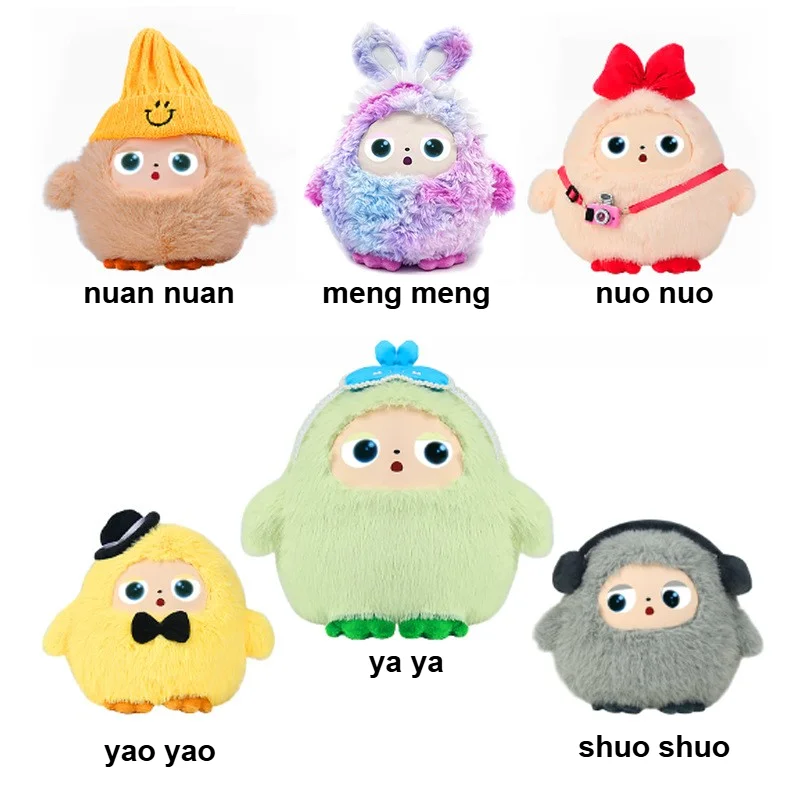 2026 NEW AI Plush Toy Robot Smart Interactive With LED Eyes&Voice Control App Compatible Soft Companion - Image 5
