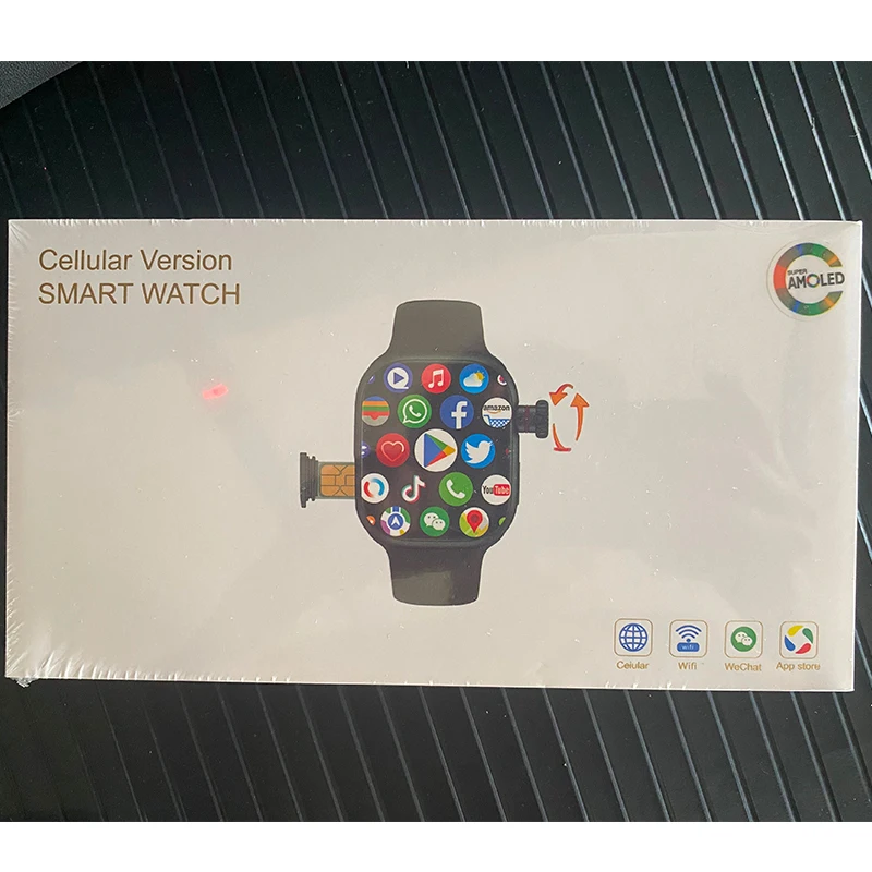 CD99 Versione con scheda cellulare Smart Watch 2 GB/4 GB di RAM AMOLED Wifi GPS 32 GB/64 GB Posizione ROM APP Bluetooth Uomo Wireless 2024