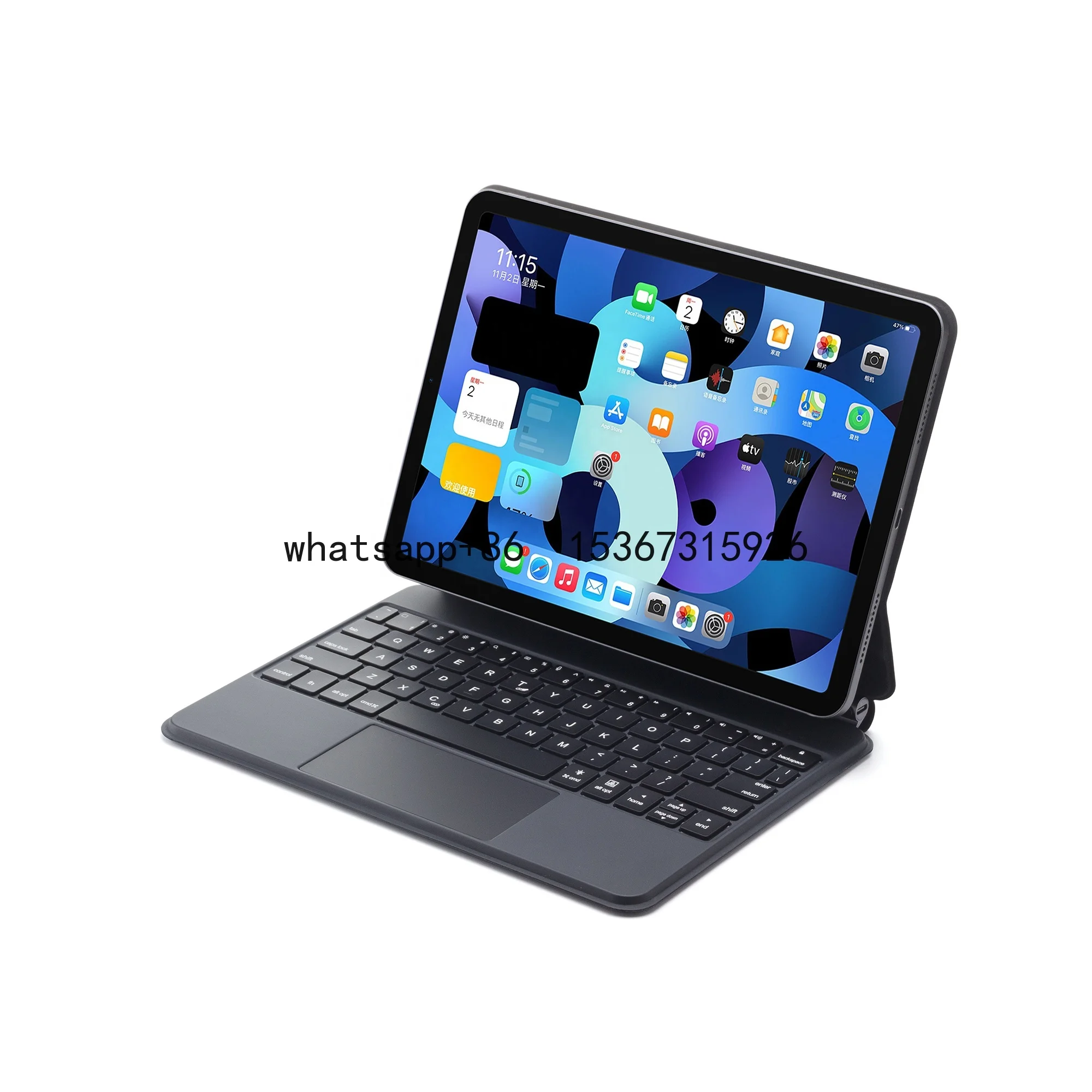 

New Blue Tooth Tablet Keyboard Wireless Keyboard Case for iPad Pro 11 iPad 10th Generation Case