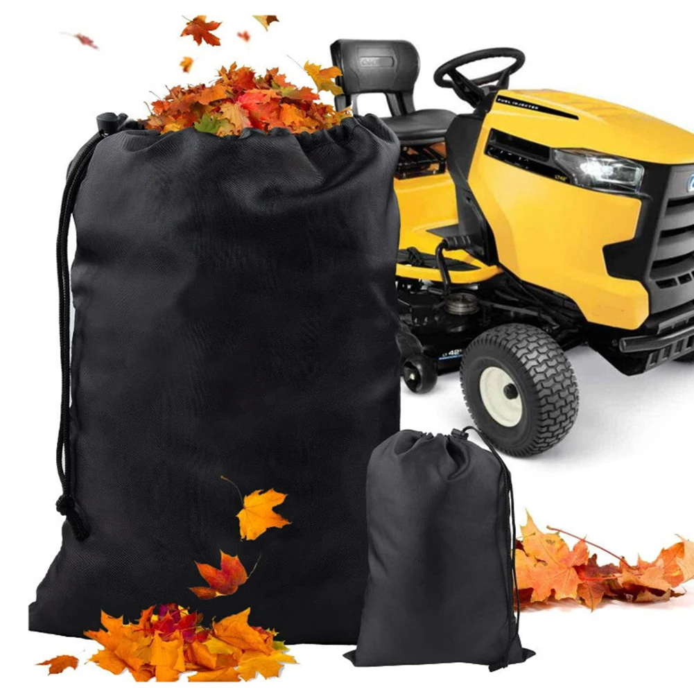 

Lawn Tractor Leaf Bag Grass Catcher Bag Garden Leaf Bag Capacity 54 Cu Ft Black Oxford Cloth Lawn Mower Grass Bag