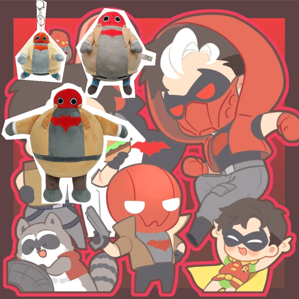 

In Stock Fat Jason Todd Plush Doll Cute Anime Peripherals Collectible Animals Doll for Toy Halloween Christmas Gift