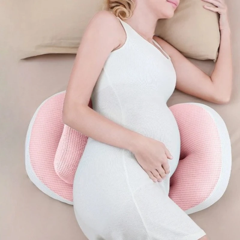

New Pregnant Women's Waist Pillow Side Sleeping Abdominal Support Comfortable U-shaped Pillow Pregnancy specific Sleeping Pillow