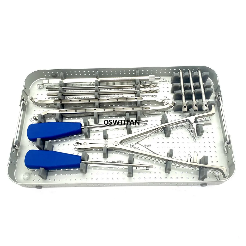 

Spinal Lower Set Plate Instrument Kit Orthopedic Spinal spread surgical instrument set Orthopedic Surgical Set