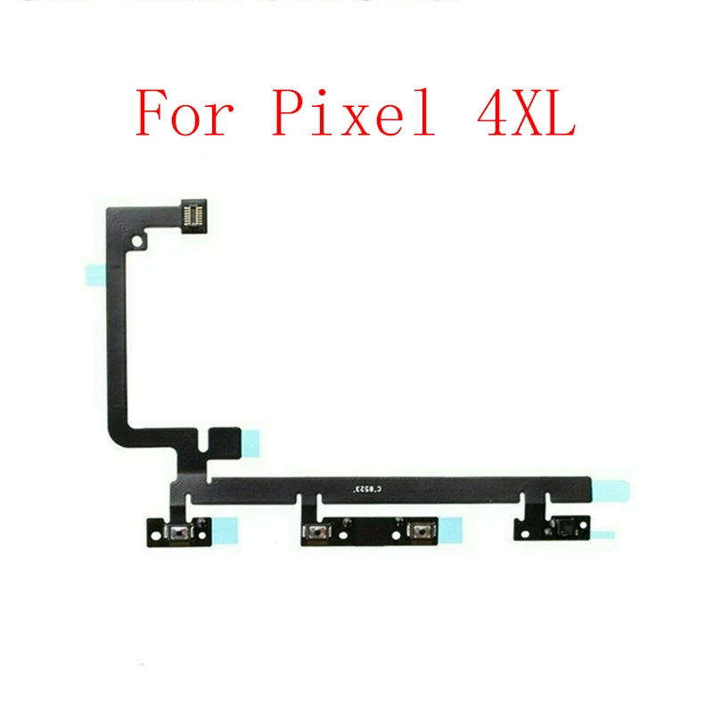 1pc Power On/Off Switch Volume Key Up Down Flex Cable For Google Pixel 3 XL 3XL 3A G020E F G H 4 XL 4XL Volume Button Flex Cable