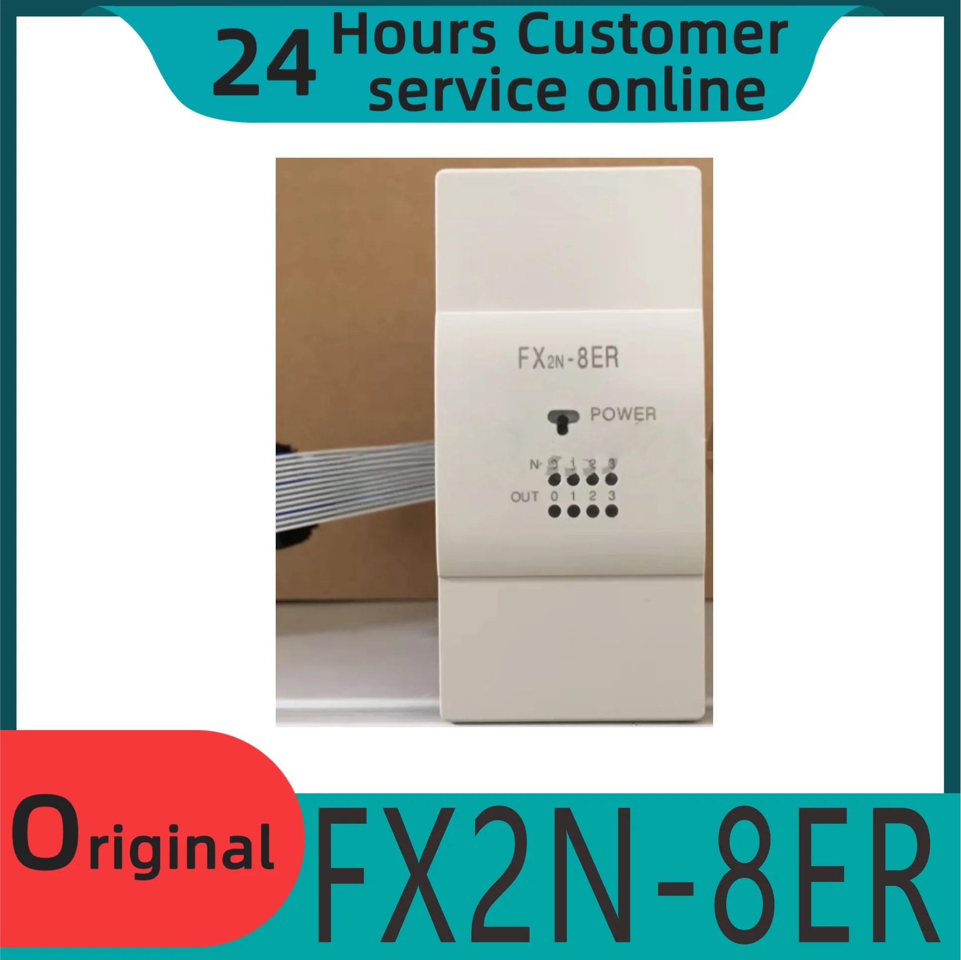 New Original 4-in-4-out Expansion Module Fx2n-8er Suitable For Fx3u/3g/3g/3ge