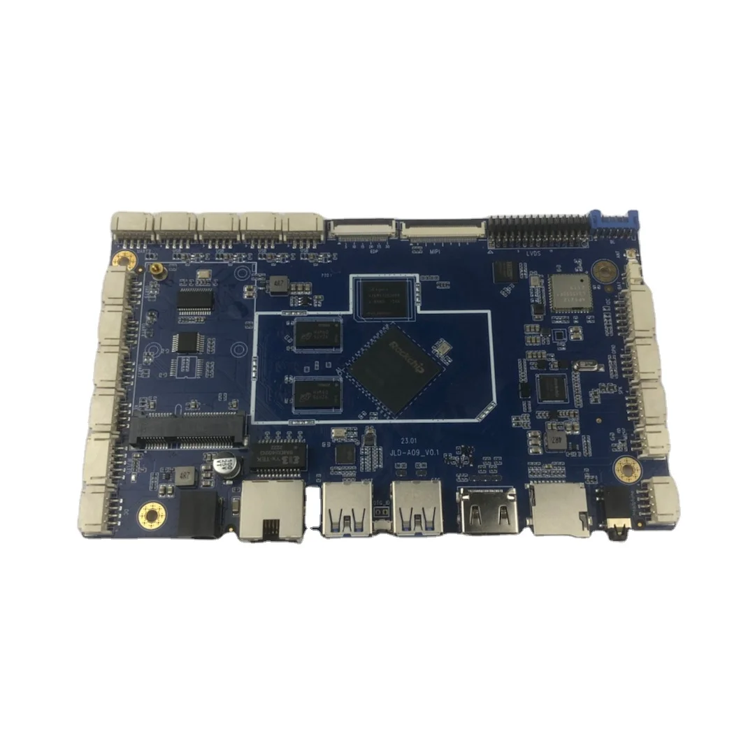 

android pos motherboard custom android board RK3568 RK 3588 Embedded Rockchip PCB & PCBA Kiosk Motherboard