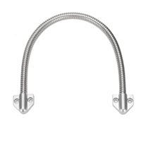 Stainless Steel Door Cable Protector for Access Control-Exposed Mounting Sleeve Secure Line Defender