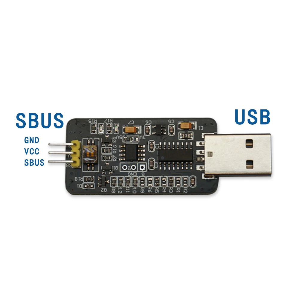 Imagem -02 - Sbus para Módulo de Conversão Usb Usb para Sbus Sbus para Usb Apropriado para o Controle de Vôo Padrão do Protocolo de Sbus Wbus Ibus