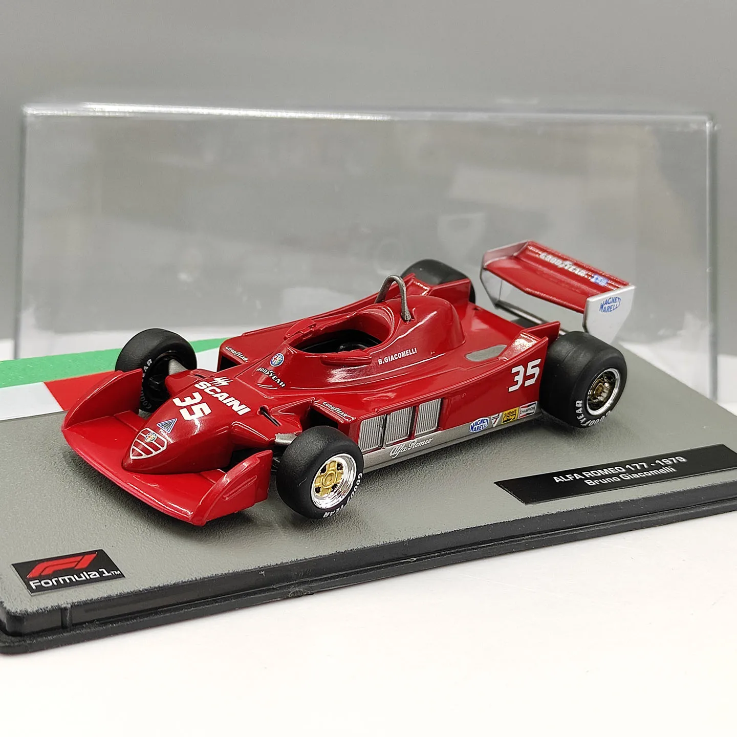 Diecast 1:43 Scale 177-1979 #35 Racing Car Alloy Car Model