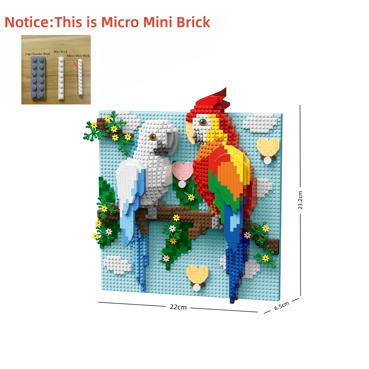 KNEW BUILT Modellbausteine ​​mit Rentier- und Elchmotiv – DIY-Deko-Ornament für den Schreibtisch zu Hause, Geschenk zur Stresslinderung für Weihnachten, Geburtstagsfeier – Detail 11