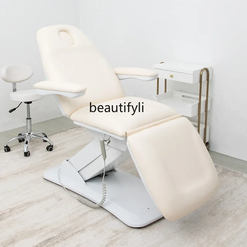 

Electric beauty bed, body massage embroidery bed folding, automatic lifting6239