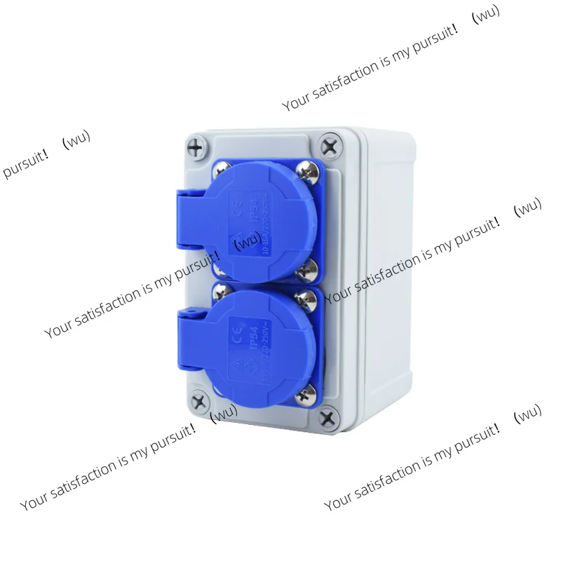 Household Outdoor Water-proof 220V 16A Multi-Function Socket Box Wall Mount Electric Car Charging Sockets Box with CHINT Breaker